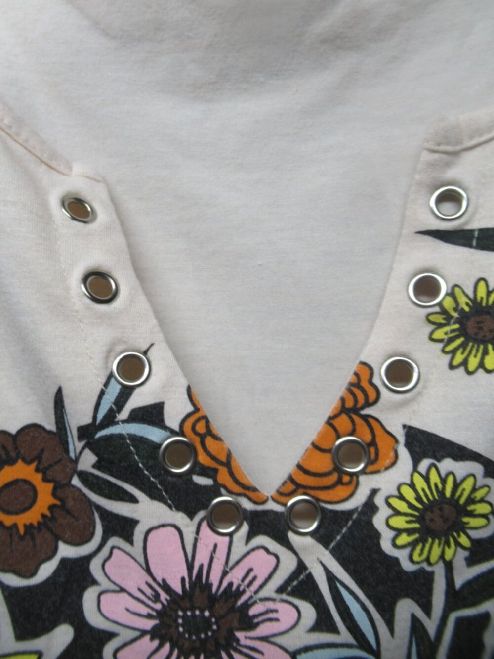Boho Floral Fleetwood Mac Tee - Picture 3 of 4